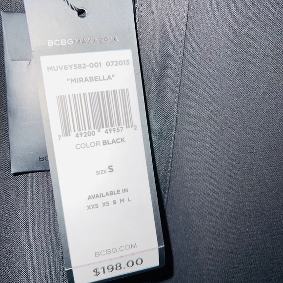 BCBG Black Dress Size Small - Picture 8 of 11